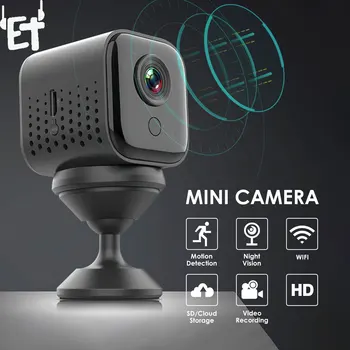 

HD Mini Sports Camera A12 SQ16 with Night Version Motion Detection CCTV Surveillance Camcorder Support TF Card Home Security