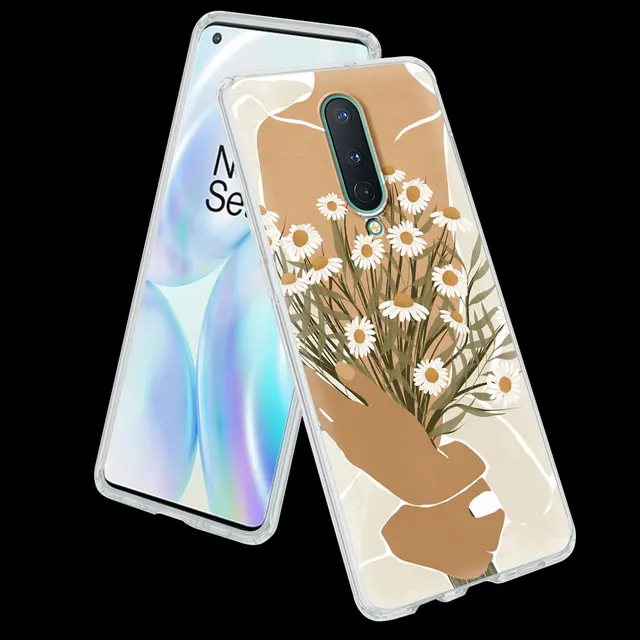 Art Retro Abstract Geometry Matte Soft Phone Case For OnePlus 7 7T 8 Pro 8T 5G 9 9R One Plus Z Nord N10 N100 Back Cover Coque S12