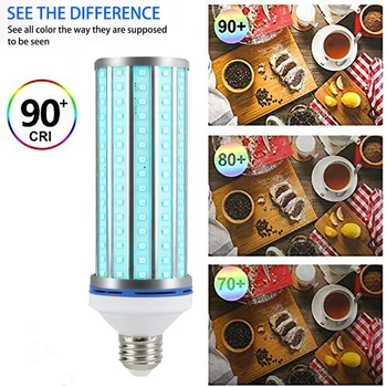 

UV Germicidal Lamp LED UVC Bulb Disinfection Light Bulbs For Home 60W B22/E26/E27 Base Germicidal Corn Lamp