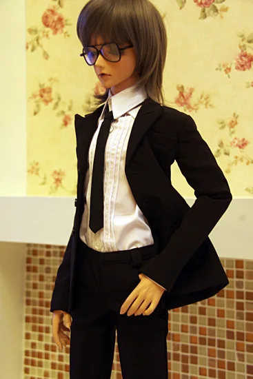 1/4 1/3 масштаб BJD Кукла одежда костюм пальто+ рубашка+ брюки для BJD/SD аксессуары ID72, без куклы, обувь, парик и другие A0823