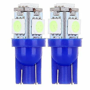 

180° Car lights 28mm Accessory 20Pcs Parts T10 Replacement Ice Blue 5050 5-SMD Interior