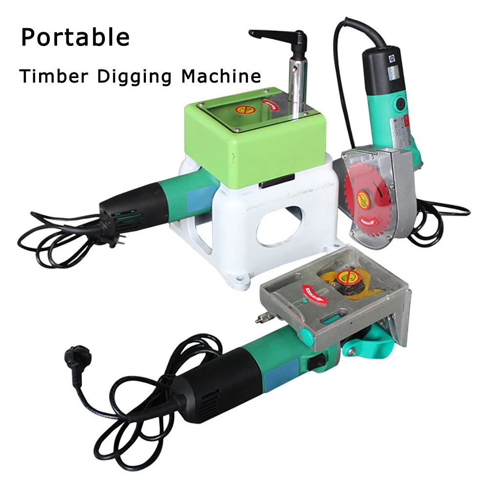 Wood Knot Repairing Patching Machine Block Cutting Machine Simple