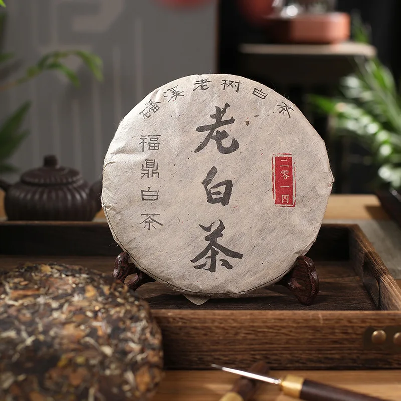 2014 Fuding Shoumei белый китайский чай с длинной бровью Panxi древний Jujube аромат для
