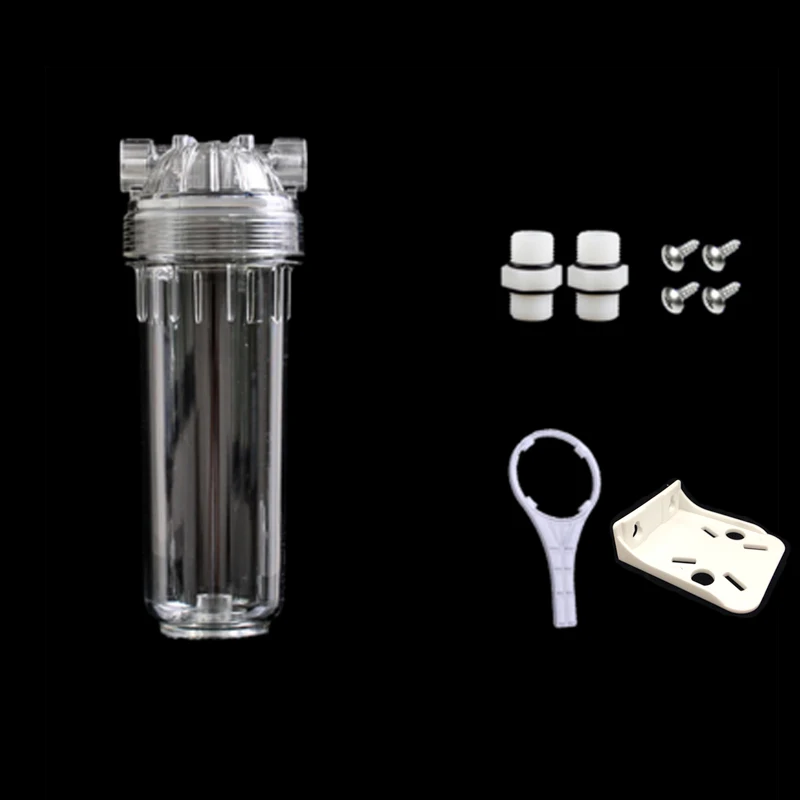 1 шт. 1/2 &quot 1/4&quot BSP ПОРТ 300x114 мм PET фильтр Бутылка оболочка для 10 &quotводы