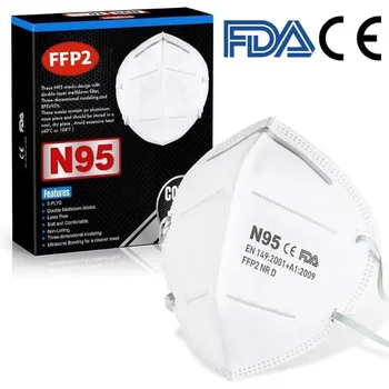 

Fast Delivery 1000 PCS Face Mask 5 plys Mask Dustproof masks 95% Filter Filtration Protective Dust Mouth Mask