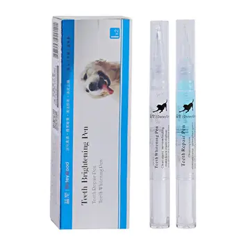 

Pet Dog Cat Teeth Cleaning Kit for Dental Care Tartar Remover Pen Fresh Breath LX9C