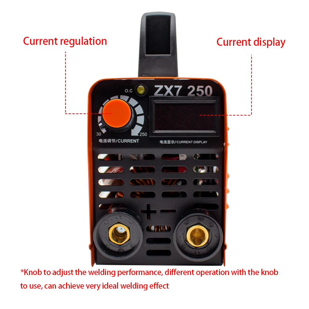 20-250a ip21 igbt mma soldador de arco display digital ZX7-250