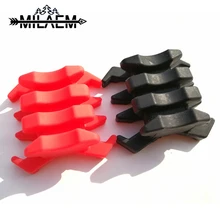 1 Pair Archery Compound Bow Stabilizer Rubber Stabilizer Limbs Vibration Absorber Shock Reduce Shooting Hunting Accessories 1 2pcs archery compound bow limbs take down compound bow hunting accessory