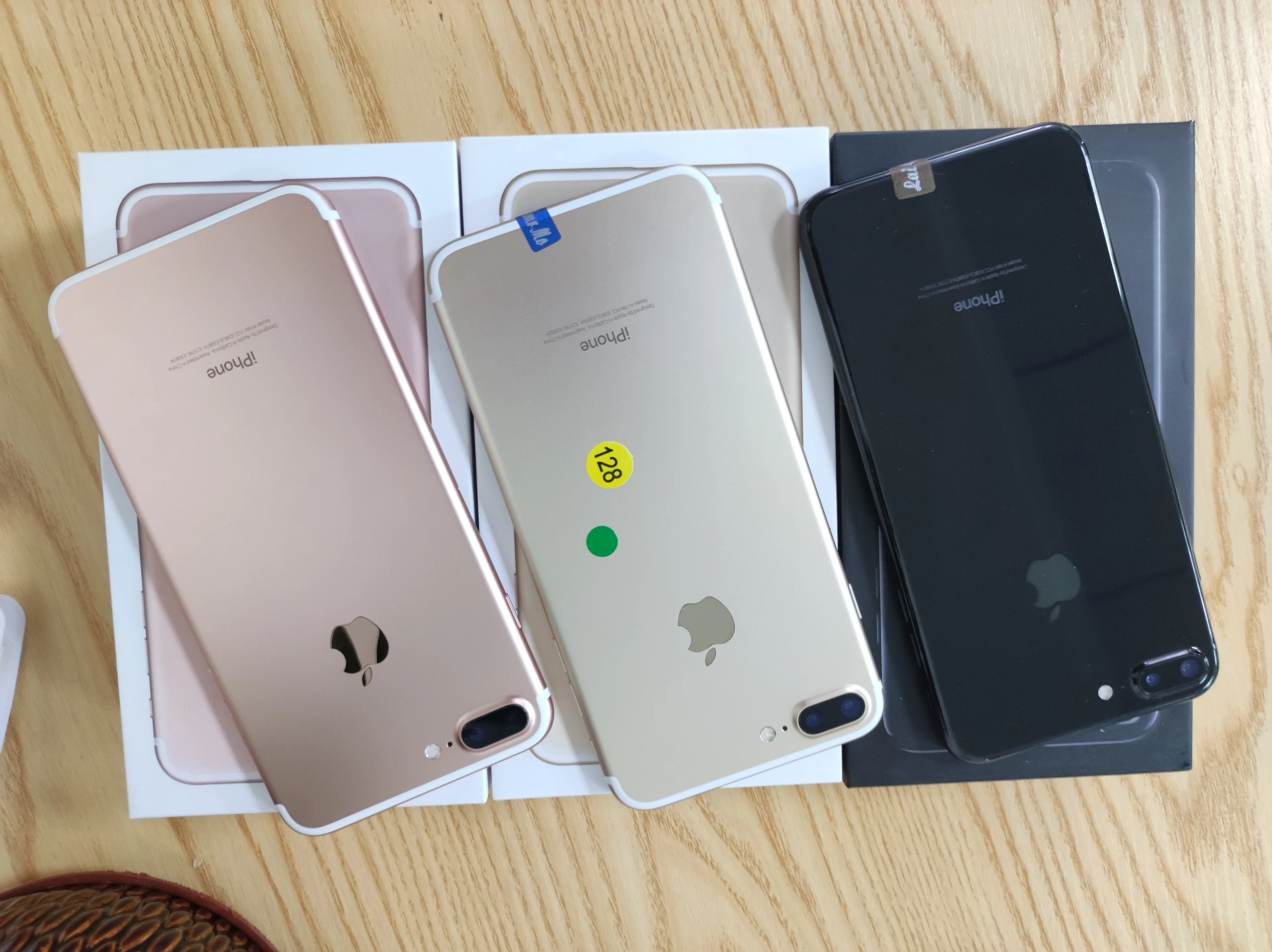 Original Used Iphone 7Plus A10 Processor 3G Memory, Rear Dual Camera 12MP 6 Colors Optional 3D Fingerprint Unlock Smart-Phone cellphones apple