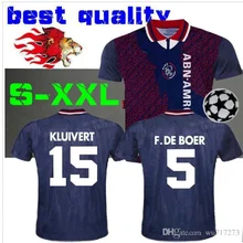 19 20 1994 1995 Ajaxes Ретро Футбол Джерси 94 95 RIJKAARD KLUIVERT LITMANEN DE BOER SEEDORF DAVIDS SEEDORF OVERMARS футбол