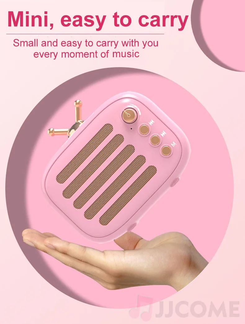 A18 Bluetooth Speaker Wireless Speaker Portable FM Radio MP3 Music 1800mAh 32GB TF Mini BT Phone Speaker Subwoofer Sound Box
