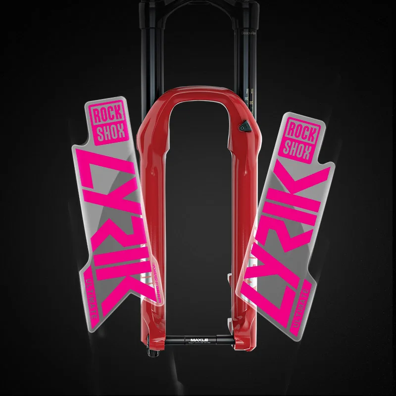 2020 rockshox lyrik наклейка на переднюю вилку горного велосипеда Водонепроницаемая