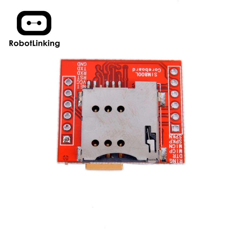 Самый маленький модуль Sim800l Gprs GSM карта MicroSIM Core плата четырехдиапазонный TTL