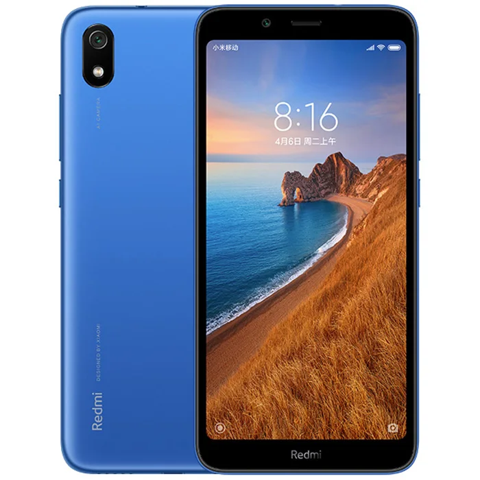 Xiaomi Redmi 7A 4G смартфон 5 45 ɺndroid 9 0 Snapdragon SDM439 Восьмиядерный 2 Гб ОЗУ 16 ПЗУ 13 Мп задняя