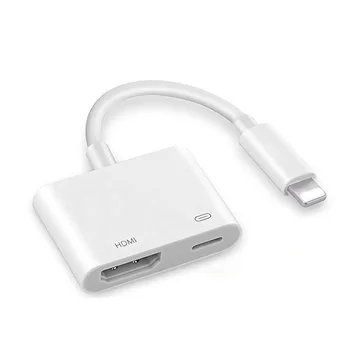 

4K 1080P for iPhone to HDMI VGA AUDIO Adapter For Apple ipad ipod digital AV Adapter Converter for iPhone X/11/8P/6S/7P/iPad Air