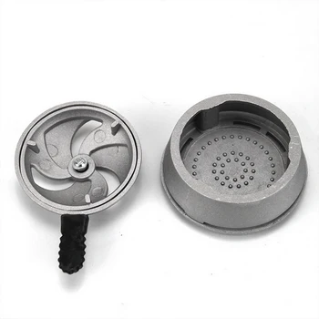 

Metal Material Crescent Shape Hole Single Handle Accessories Windproof Tobacoo Hookah Shisha Charcoal Holder