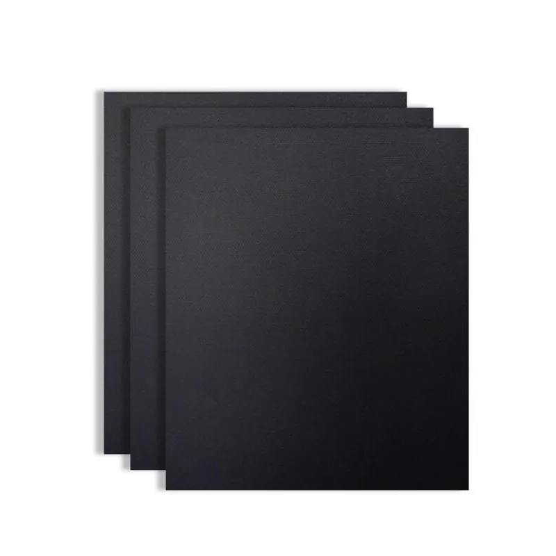 3Pcs Non-stick BBQ Grill Mat 40*33cm Baking Mat Cooking Grilling Sheet Heat Resistance Easily Cleaned Kitchen For Party