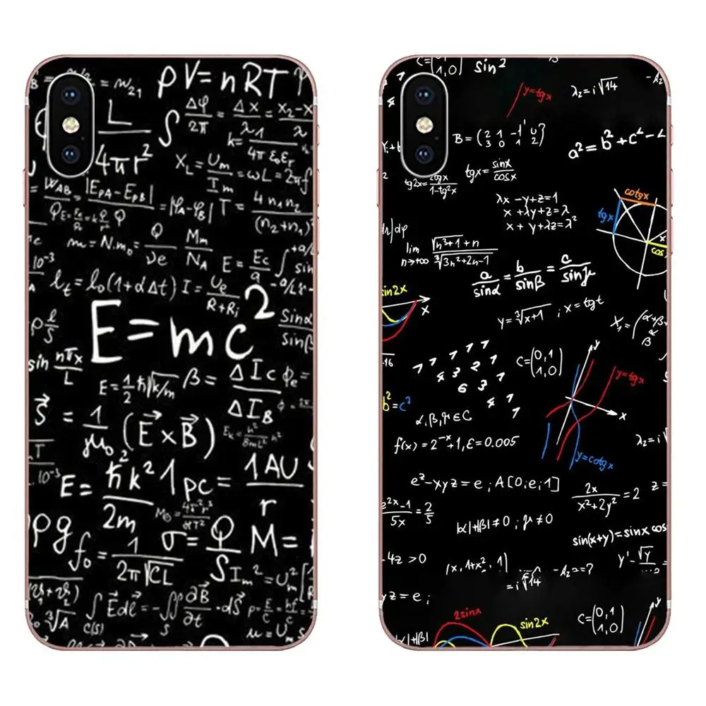 Дизайнерские формулы математики и физики для Samsung Galaxy Note 5 8 9 S3 S4 S5 S6 S7 S8 S9 S10 5G mini Edge