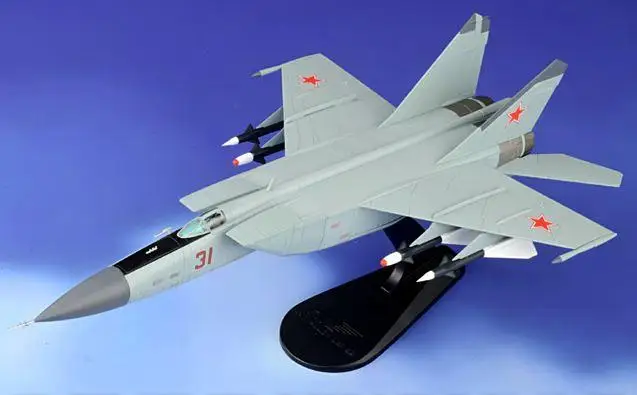 HOBBY MASTER LIMITED MIG-25P Soviet Air Force 513th Fighter Rgt Red 31 Viktor Belenko Hakodate AB 1/72 diecast plane model