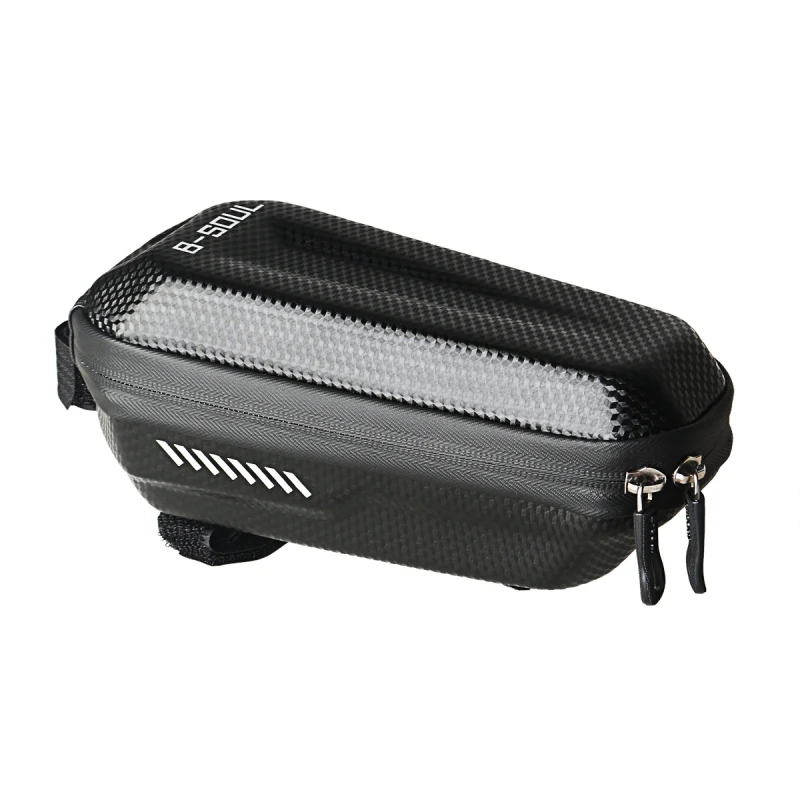 Открытый Спорт езда Топ трубки Водонепроницаемый телефон седельная сумка для горного велосипеда передняя балка сумка твердая оболочка аксессуары для велосипедов