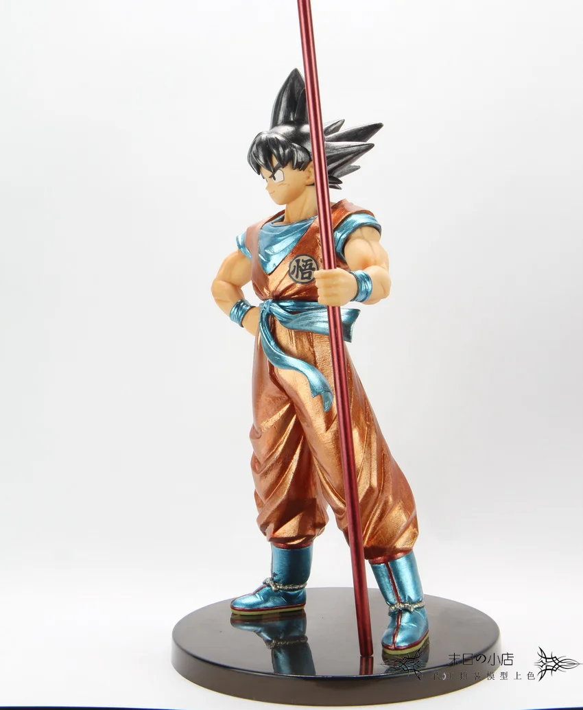 Bandai металлический цвет Дракон Шар Черный Go Sun Wukong Супер Saiyan ручной подарок