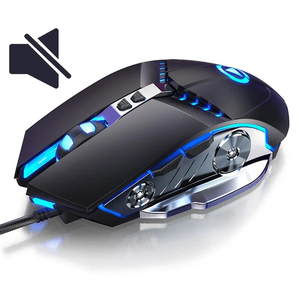 

3200 DPI Professional Wired Gaming Mouse Silent Computer Mouse Gamer For Computer PC Mice Laptop Optical Mouses For LOL CS DOTA