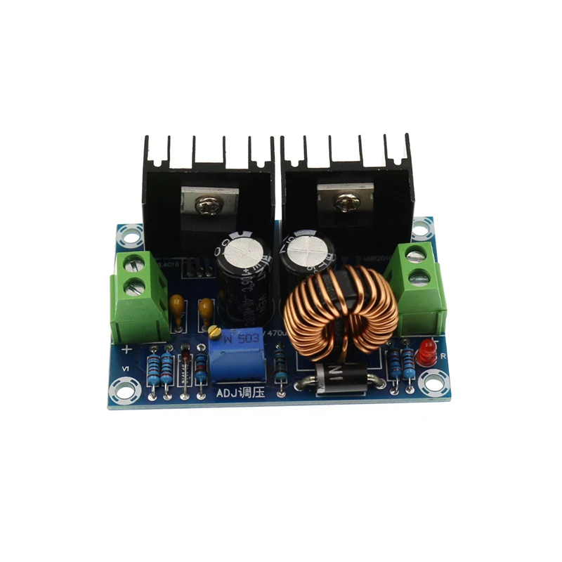 Xh-M400 Step Down Power Supply Module Dc4-40V To Dc1.25-36V 8A 200W Adjustable Xl4016E1 Dc-Dc Dc Voltage Regulator Module Xh-M400 Step Down Power Supply Module Dc4-40V To Dc1.25-36V 8A 200W Adjustable Xl4016E1 Dc-Dc Dc Voltage Regulator Module
