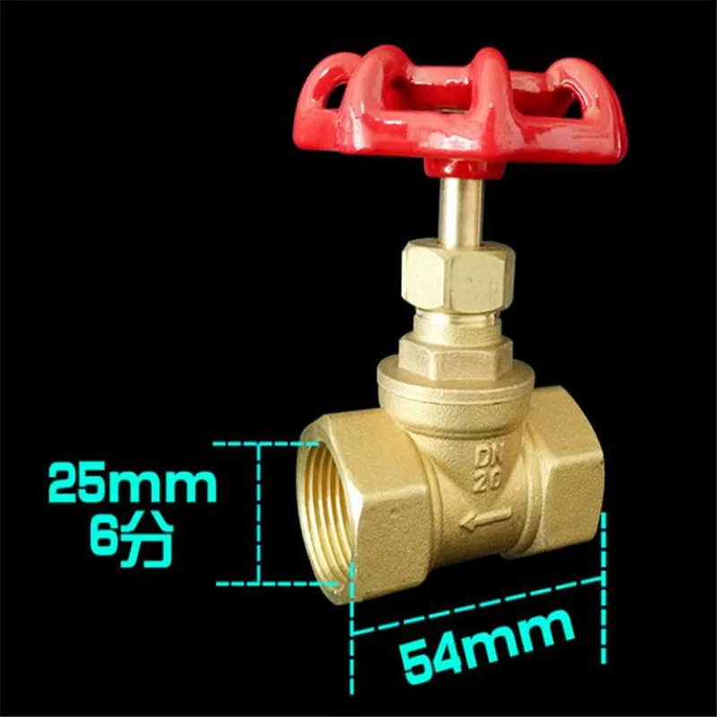 

Толстый латунный стопорный клапан, переключатель водопроводной трубы DN32 DN40 DN50