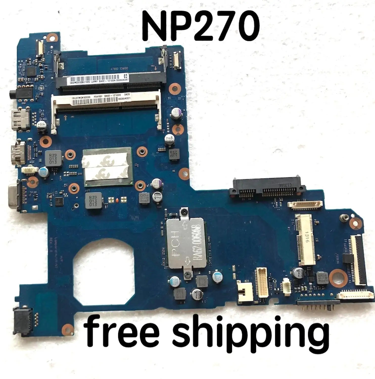 BA92-12169A для Samsung NP270 NP270E5E материнская плата ноутбука BA92-12169B BA41-02206A 100%