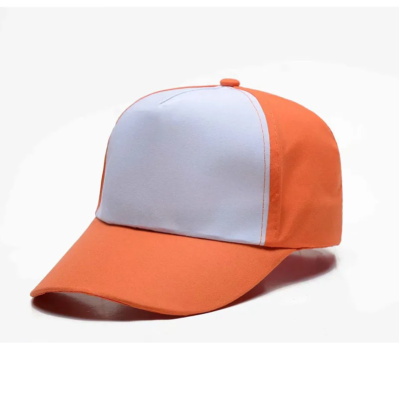 

Hat Printed Words Advertising Cap Children DIY Travel Cricket-cap Baseball Cap Volunteer Cap