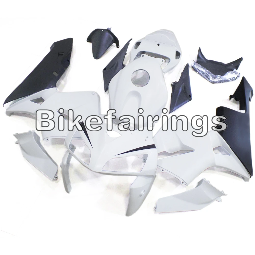 Полный комплект обтекателя для Honda CBR600RR F5 2005 2006 CBR 600RR ABS пластиковые детали для мотоцикла Cowlings-белый с черными понижающими