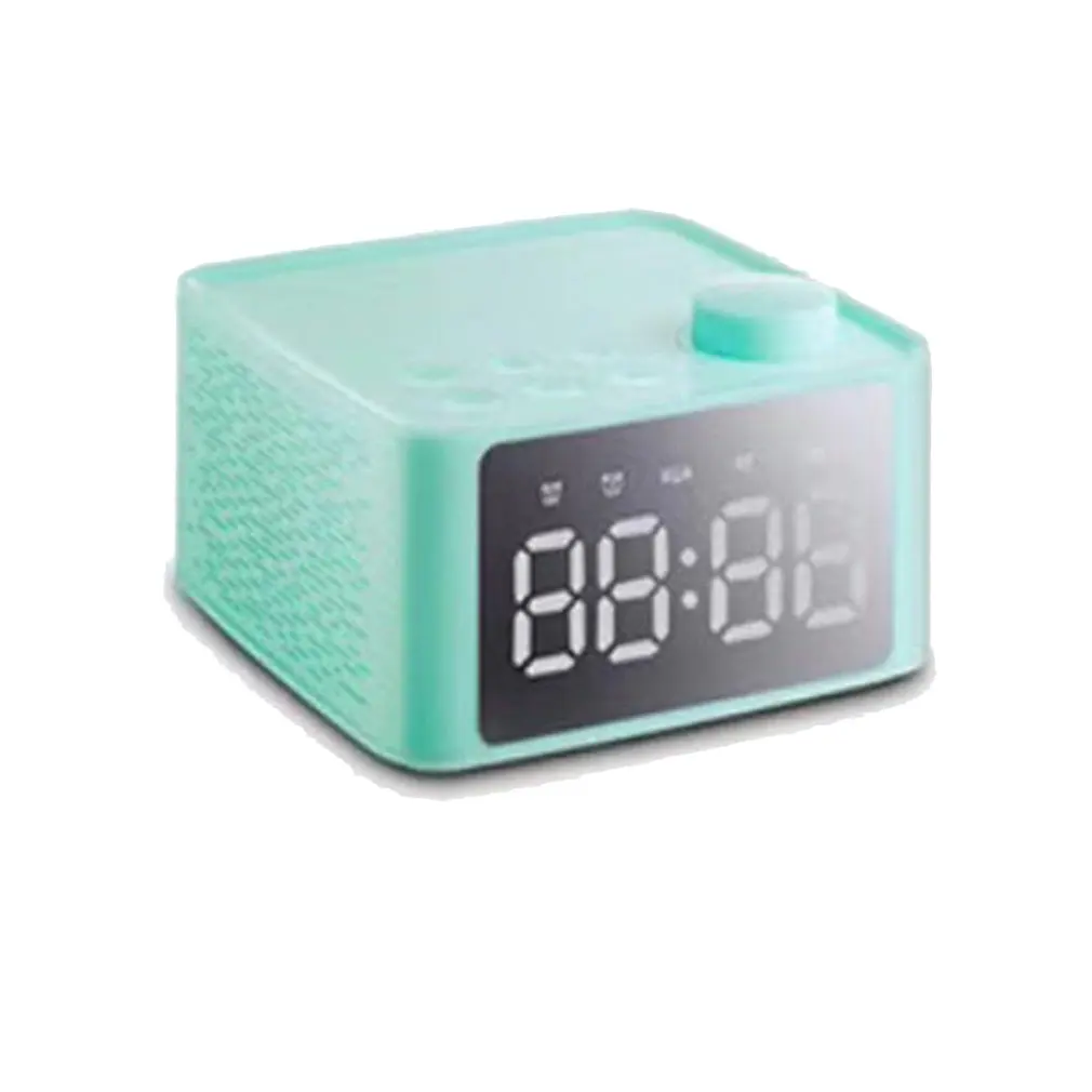 Durable B1 Speaker With Stand Double Alarm Clock Radio Card Subwoofer Desktop Multi-Function Gift Audio