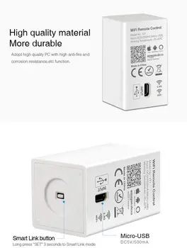 

Milight 2.4GHz WiFi Bridge Controller Hub YT1 for iOS iPhone Android Smartphone Control Mi Light Series Led Bulb,Downlight