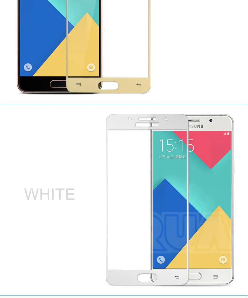 9D защитный Стекло на samsung Galaxy S7 J3 J5 J7 A3 A5 A7 закаленное Экран протектор Защитная пленка для стекла