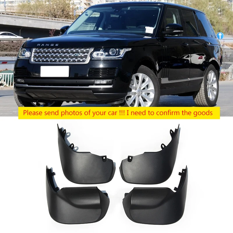 Передние и задние насадки для защиты от грязи подходят для LANDROVER RANGE ROVER L405 2013 Брызговики литых автомобильных аксессуаров крыло