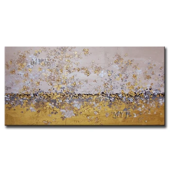 

A Flower Field Abstract Handpainted Beautiful Oil Painting Wall Art Home Decor Picture Modern Oil Painting On Canvas
