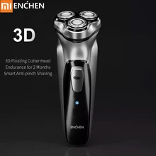 Xiaomi Enchen BlackStone 3D электробритва бритва Мужская моющаяся type-C Перезаряжаемый для бритья машинка для стрижки бороды