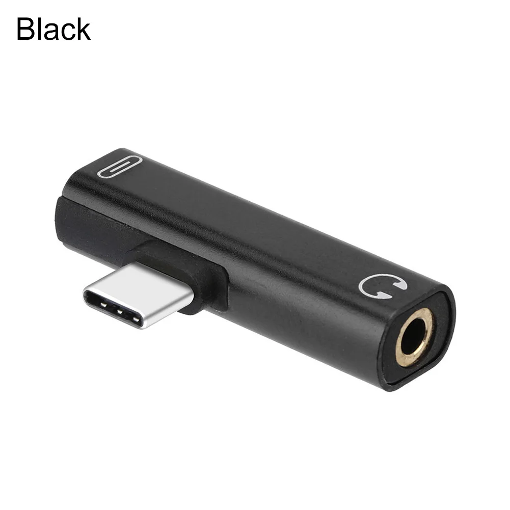 1 Pc Brand New Useful Type-C Headphone Adapter Charging Listening Song Combo Audio 3.5Mm Converter For Type-C Phone Converter