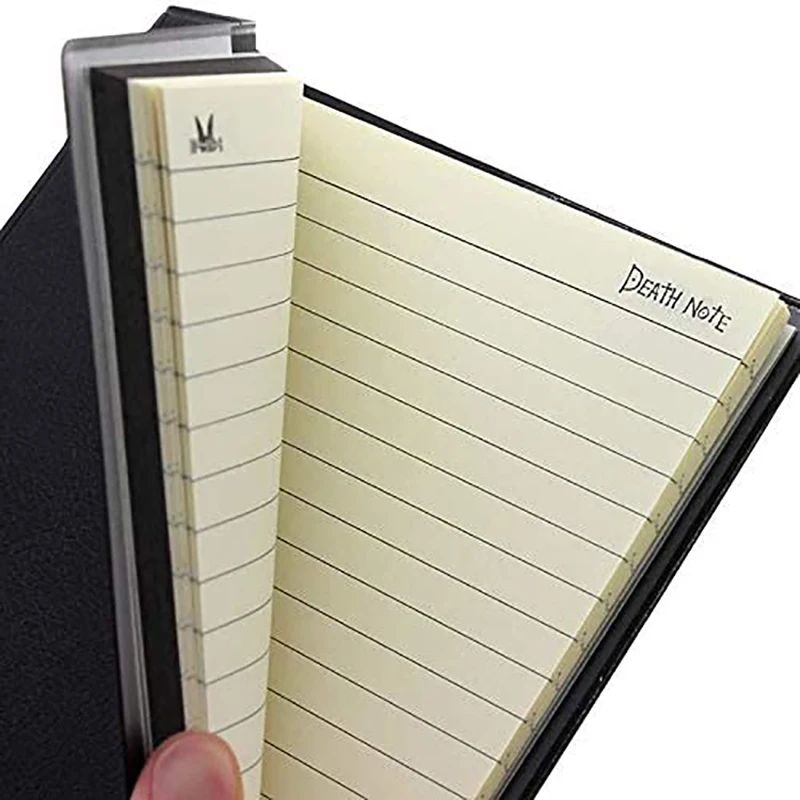New A5 Anime Death Note Notebook & Feather Pen Set Leather Cover Book  Animation Art Writing Journal Death Note Notepad - Notebook - AliExpress