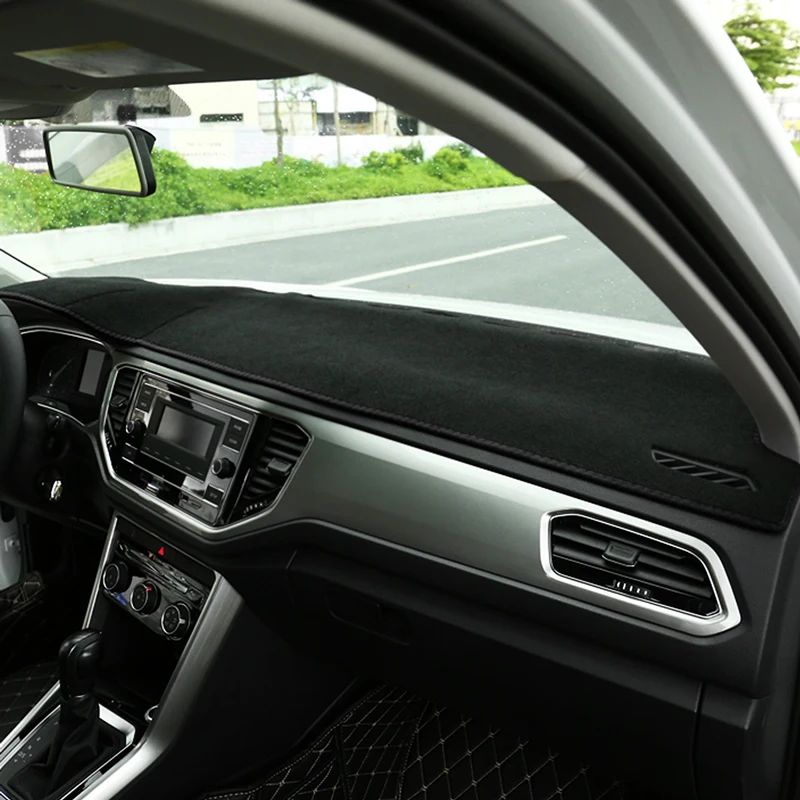 Carманго для Фольксваген T-ROC Авто приборная панель крышка Солнцезащитный светильник коврик подушка ковер аксессуары для интерьера