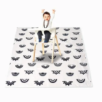

HappyFluteBaby Play Mat Waterproof Soft Floor Playmat Foldable Crawling Carpet Kid Game Activity Rug Folding Blanket