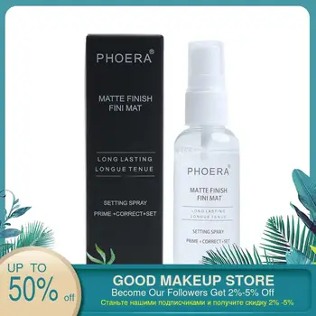 

Matte Transparent Hydration Makeup Cosmetic Primer Spray Moisturizing Lasting Face Foundation Fixer Finishing Setting Spray