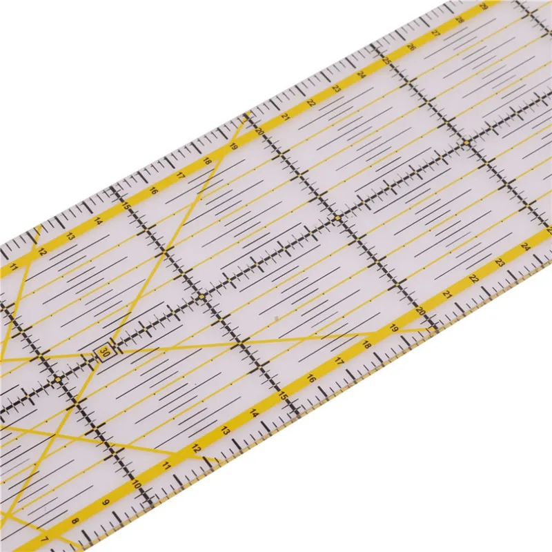 1 шт. 45*10*0.3 см акрил Материал линейка портной Резка лоскутное правитель студент DIY ручной кадры общие Линейки
