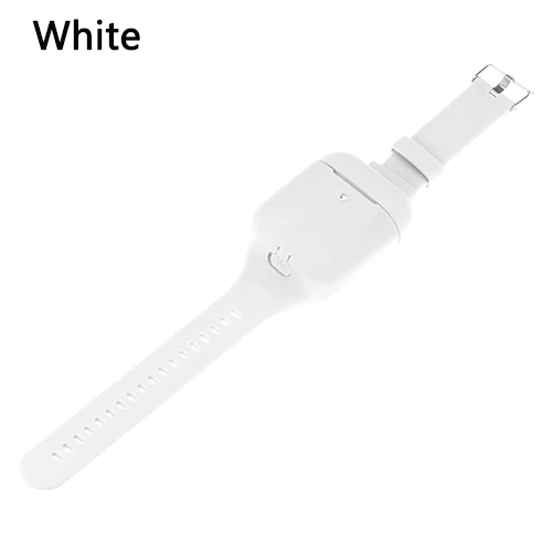 Новейшая версия, защитный чехол для AirPods 1/2, силиконовый чехол на запястье, совместимый с Apple AirPods Sport, портативный - Цвет: White