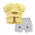 Brand Designer Cartoon Clothing Mickey Mouse Baby Boy Summer Clothes T-shirt+shorts Baby Girl Casual Clothing Sets 9