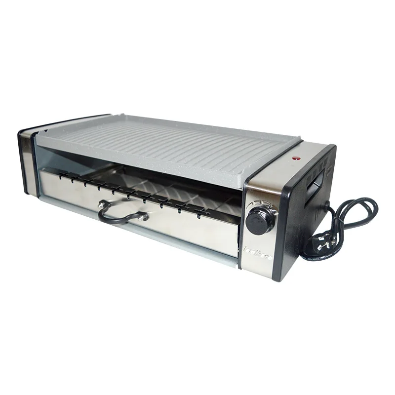 Electric Grill Pan Household Electric Barbecue Machine Fume-free Barbecue Grill Korean-style BBQ Oven