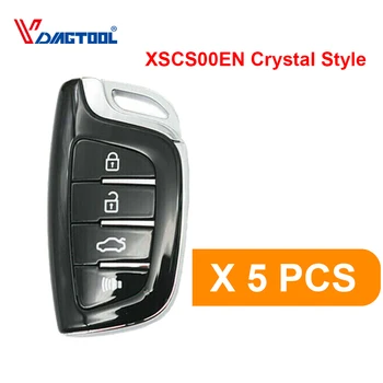 

5pcs/ lot Xhorse XSCS00EN Smart Remote Colorful Crystal Style