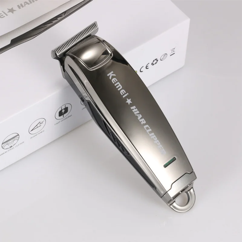 Kemei Hair Clipper 0mm Electric Trimmer Professional Haircut Shaver Carving Hair Beard Machine Styling Tool