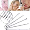 9Pcs Stainless Acne Needle Blackhead And Pimple Remover Face Care Comedone Extractor Point Clean Black Head Remover Tool Sets ► Photo 3/6