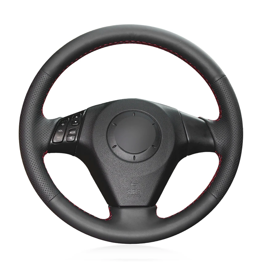 Hand-stitched Black Artificial Leather Anti-slip Car Steering Wheel Cover for Mazda 3 Axela 2004-2009 5 2004-2010 6 | Автомобили и